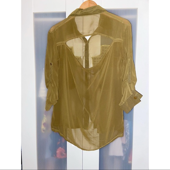 Edgy Mesh Blouse - Picture 2 of 3